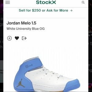 Jordan Melo 1.5 (mint condition)